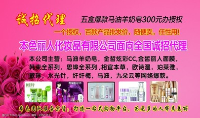 化妝品名片 開啟專業批發合作之門